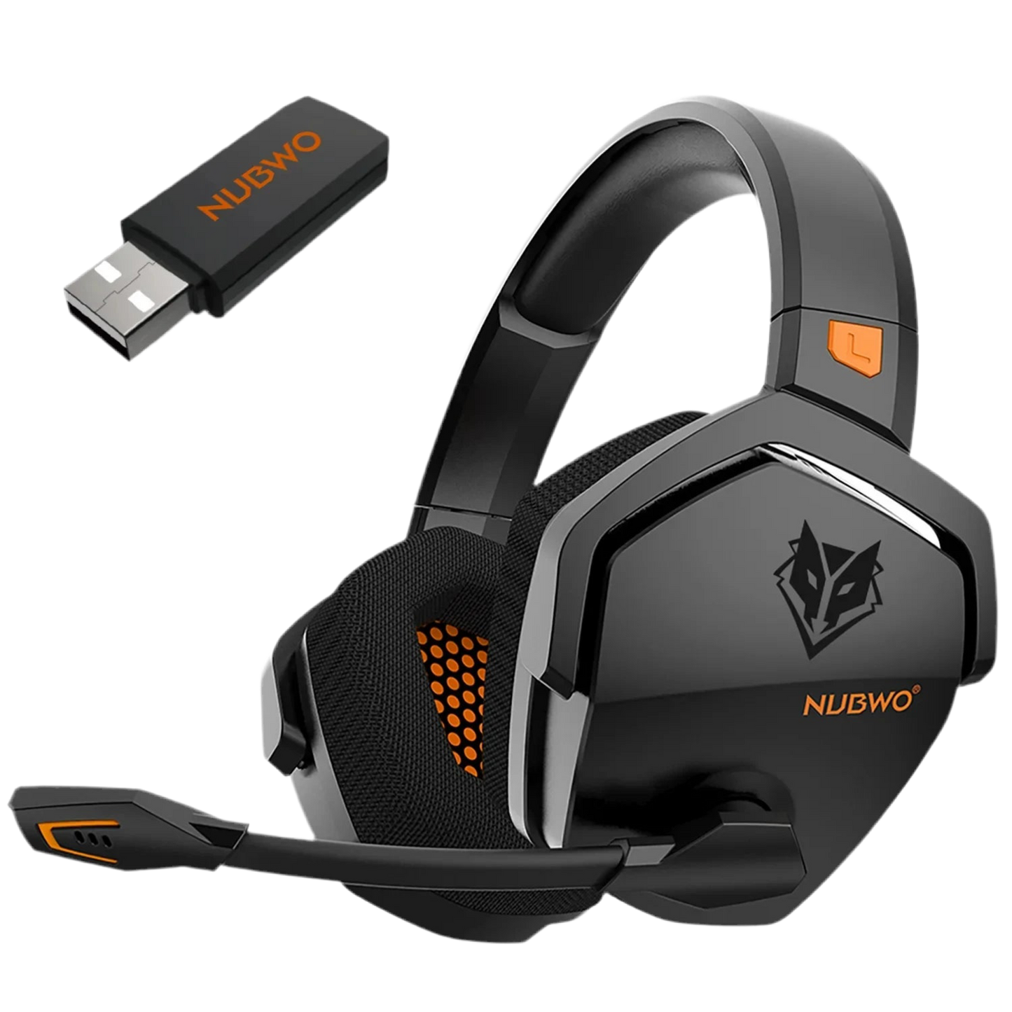 NUBWO G06 -Cascos inalámbricos con micrófono para PS5, PS4, PC, Mobile, Switch