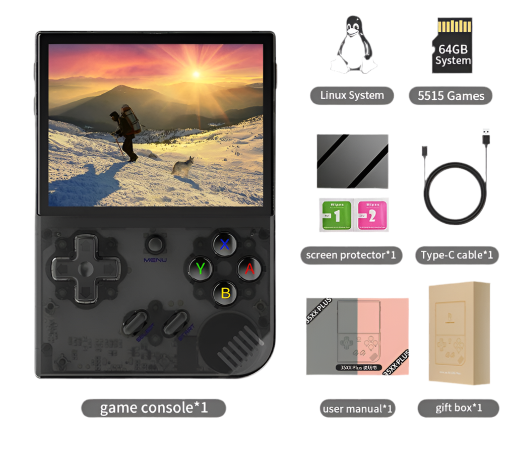 Anbernic RG35XX Plus: Retro Juegos Portátil