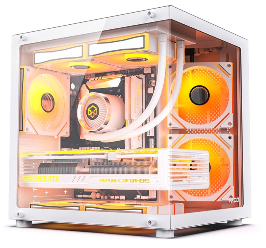 Caja Gaming M-ATX Vista 270° Sin Pilar