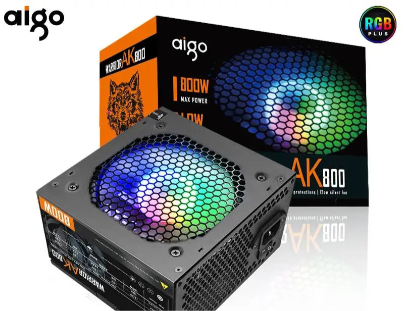 Aigo AK Series – Fuente de Alimentación 500W / 600W / 700W / 800W / 1000W