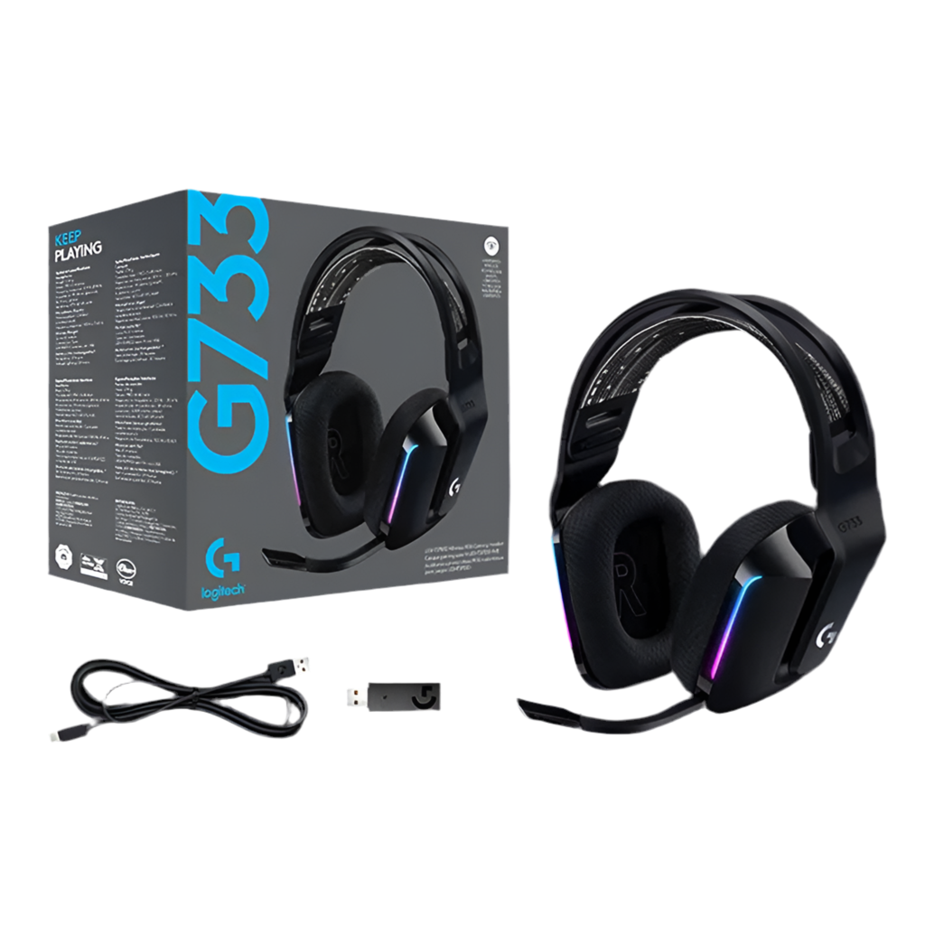 Logitech G733-Cascos Inalámbricos Para Gaming