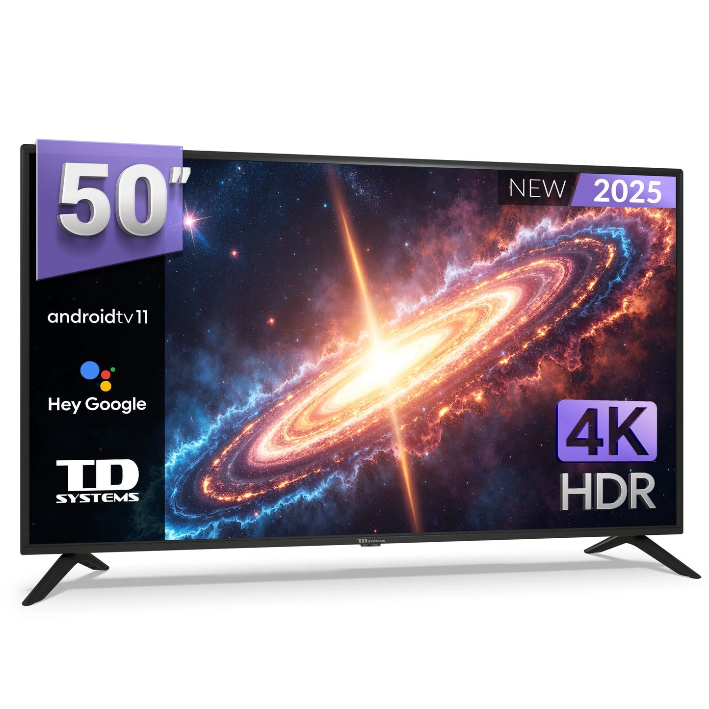 TV 50 4K Google Asistente Voice Control