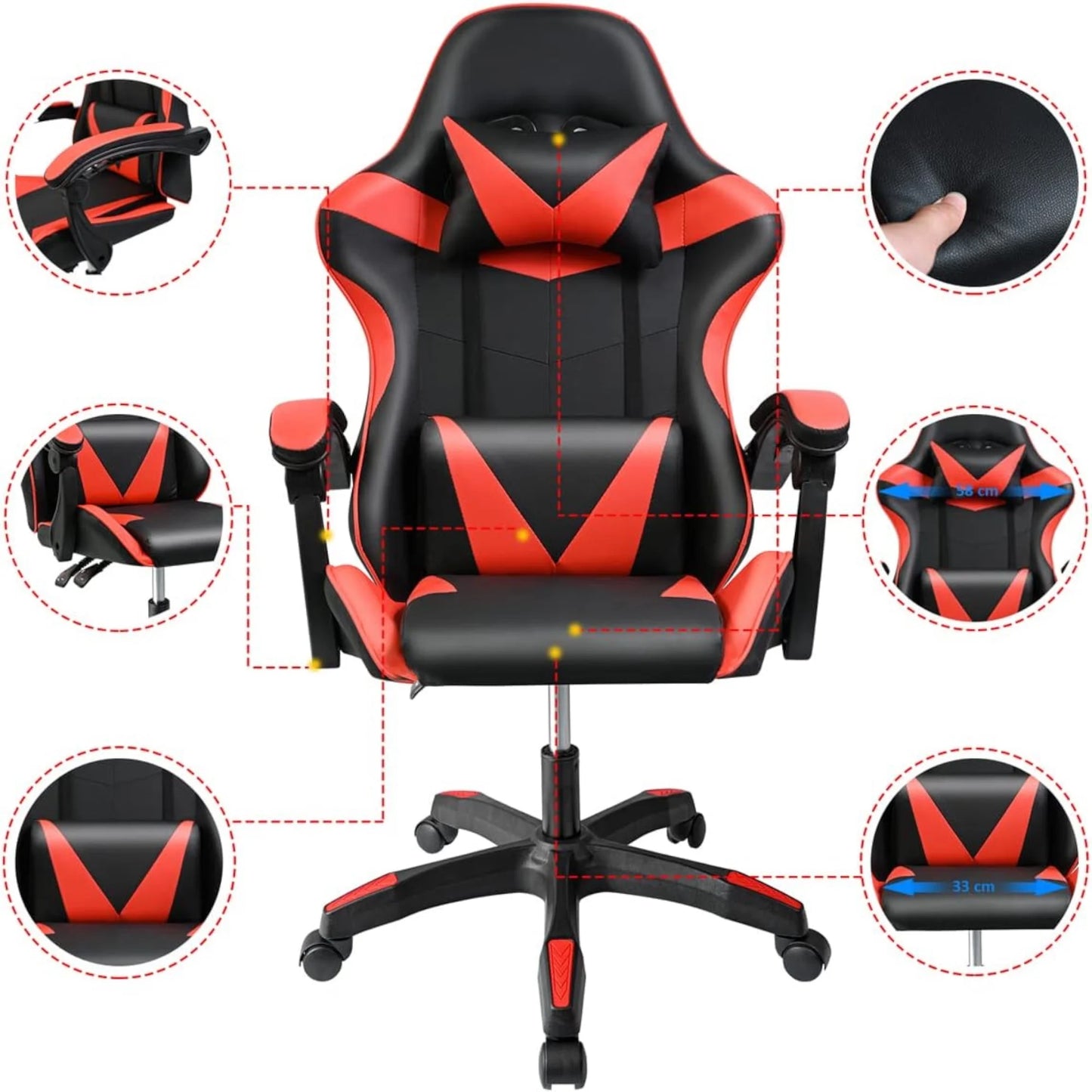 Silla Gaming Ergonómica