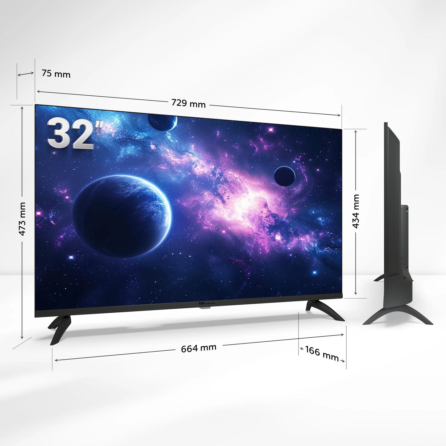TD Systems TV 32 HD Grabador USB
