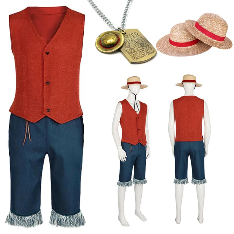Cosplay Costume - Inspired by Monkey D. Luffy