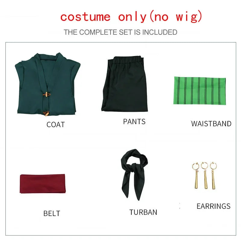 Cosplay Costume - Inspired by Zoro Roronoa