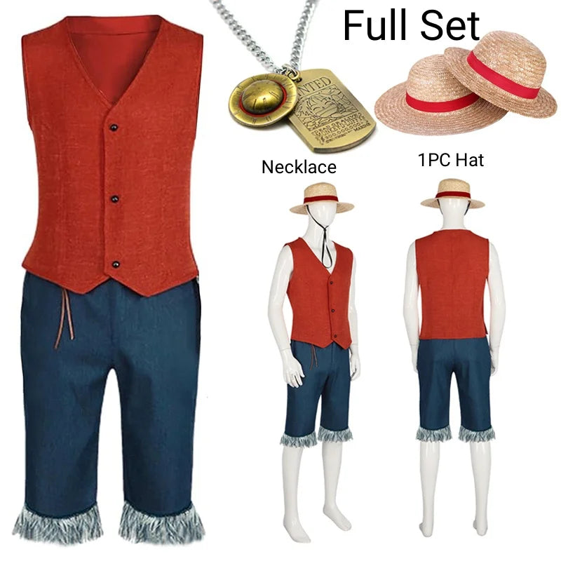 Cosplay Costume - Inspired by Monkey D. Luffy