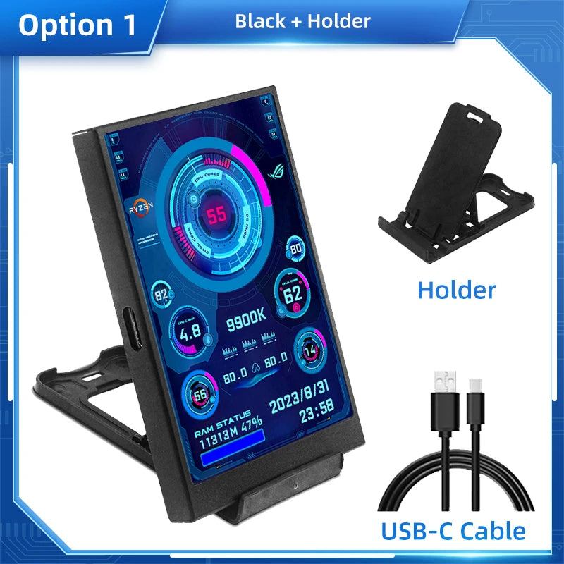 Pantalla Secundaria 3.5'' USB-C IPS