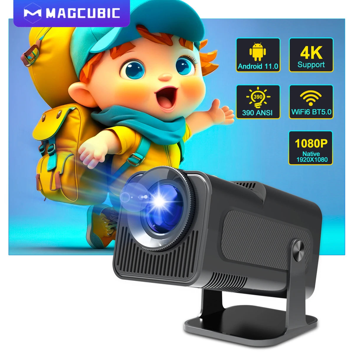 Magcubic 4K - Android 11 Projector