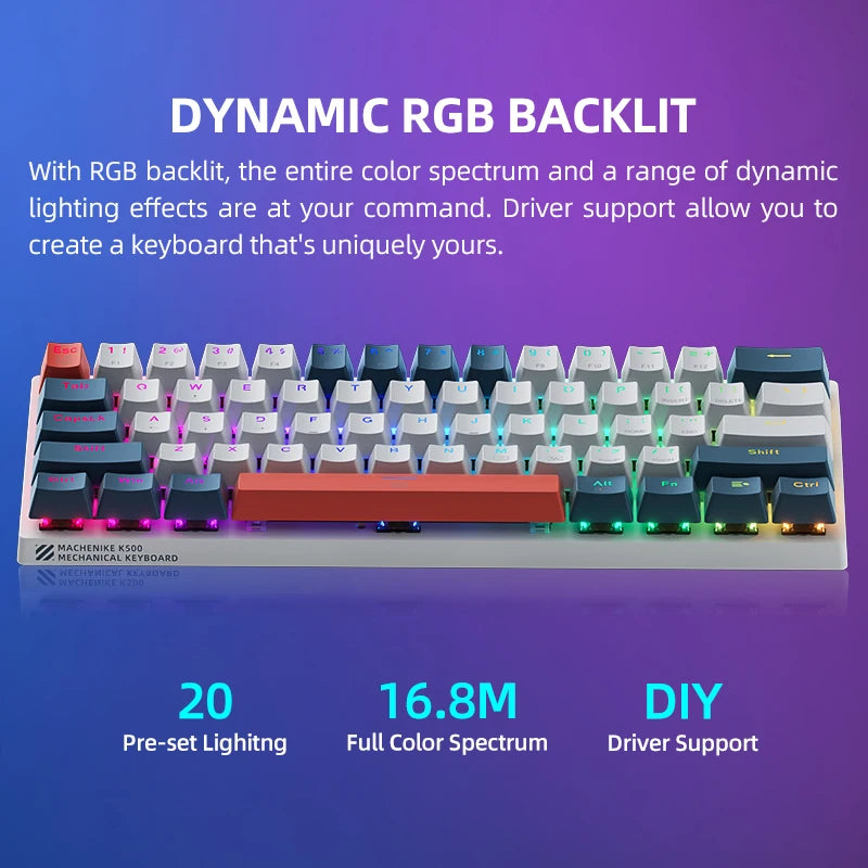Machenike K500-B61 - Mechanical Keyboard