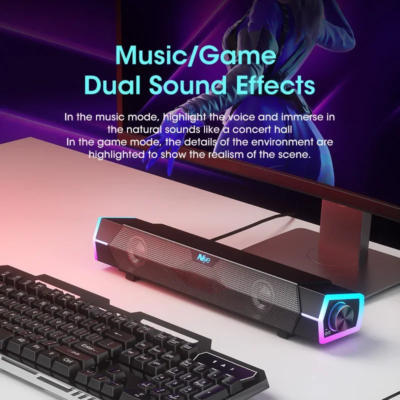 Altavoces 4D Bluetooth V18 Surround 3W