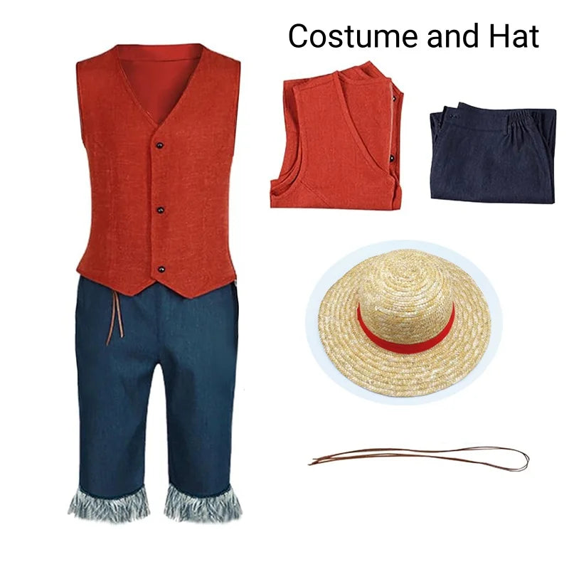 Cosplay Costume - Inspired by Monkey D. Luffy