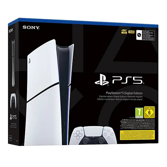 PlayStation 5 Slim Digital Edition – 1TB SSD