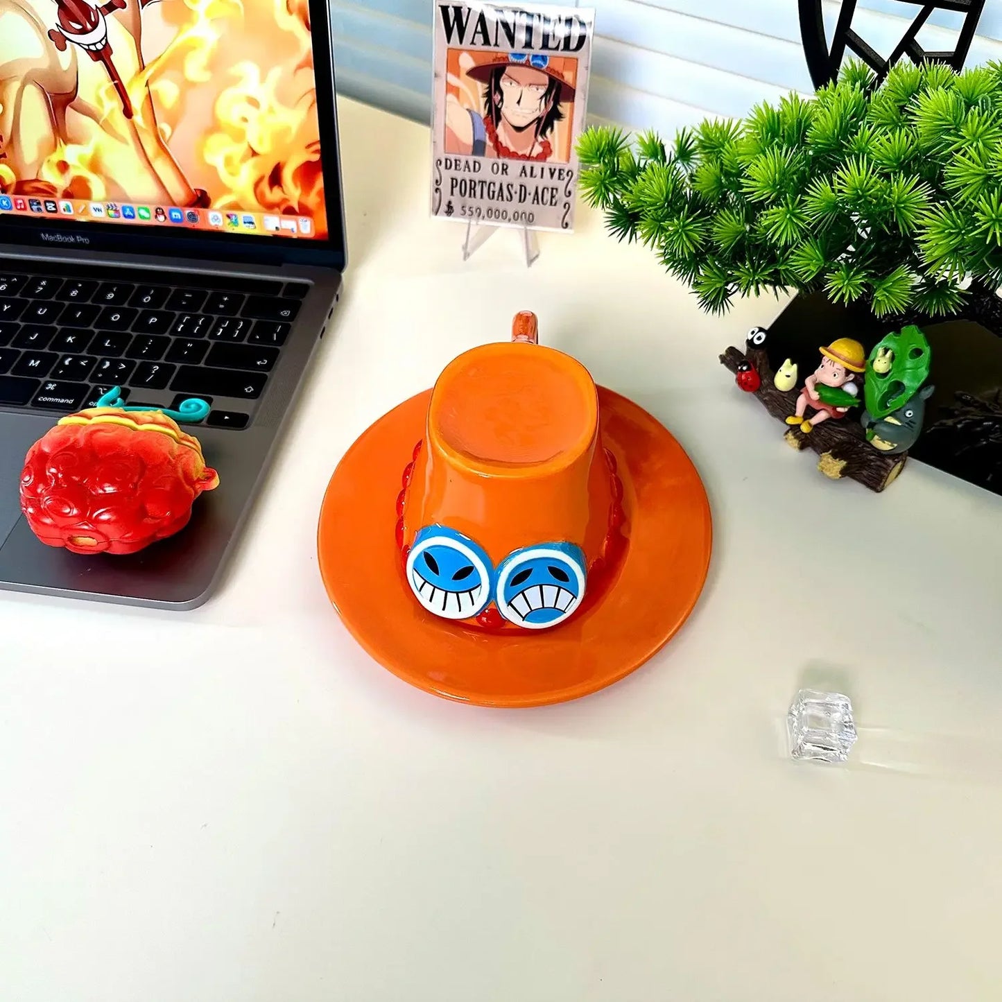 Taza Pirata Luffy Cerámica