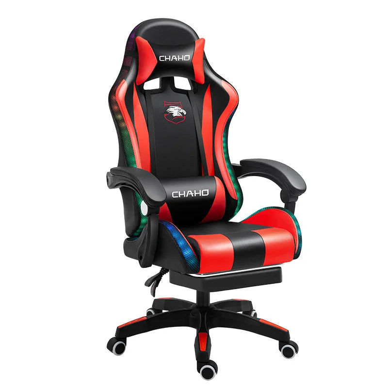 Silla Gamer WCG para Oficina, Cojín de Látex, Bluetooth, Silla de Computadora de Alta Calidad, Silla Ejecutiva de Cuero