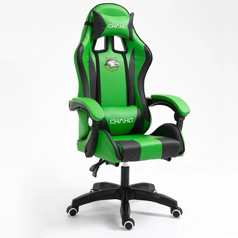 Silla Gamer WCG para Oficina, Cojín de Látex, Bluetooth, Silla de Computadora de Alta Calidad, Silla Ejecutiva de Cuero