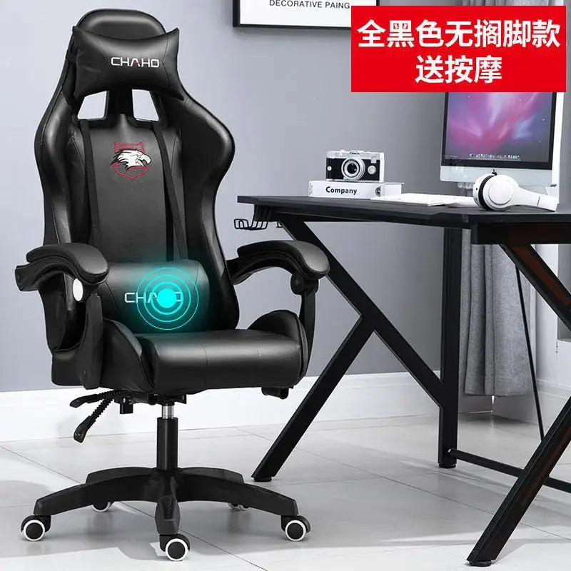 Silla Gamer WCG para Oficina, Cojín de Látex, Bluetooth, Silla de Computadora de Alta Calidad, Silla Ejecutiva de Cuero