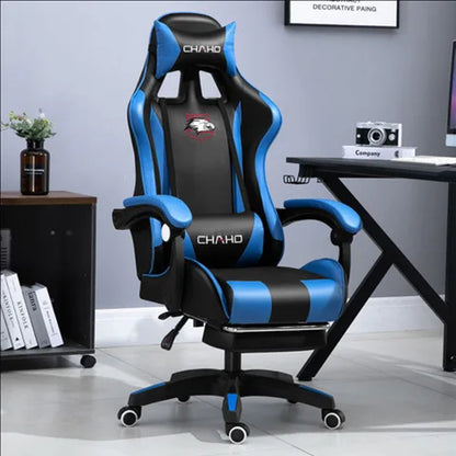 Silla Gamer WCG para Oficina, Cojín de Látex, Bluetooth, Silla de Computadora de Alta Calidad, Silla Ejecutiva de Cuero