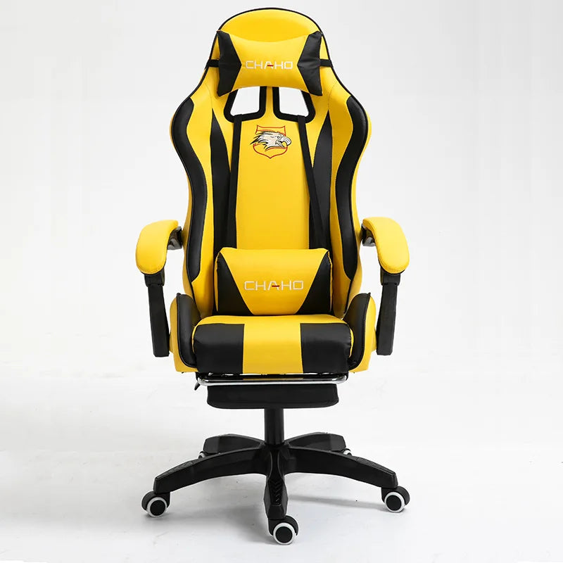 Silla Gamer WCG para Oficina, Cojín de Látex, Bluetooth, Silla de Computadora de Alta Calidad, Silla Ejecutiva de Cuero