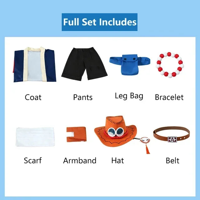 Disfraz Cosplay inspirado en Ace