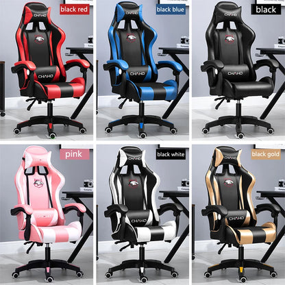 Silla Gamer WCG para Oficina, Cojín de Látex, Bluetooth, Silla de Computadora de Alta Calidad, Silla Ejecutiva de Cuero